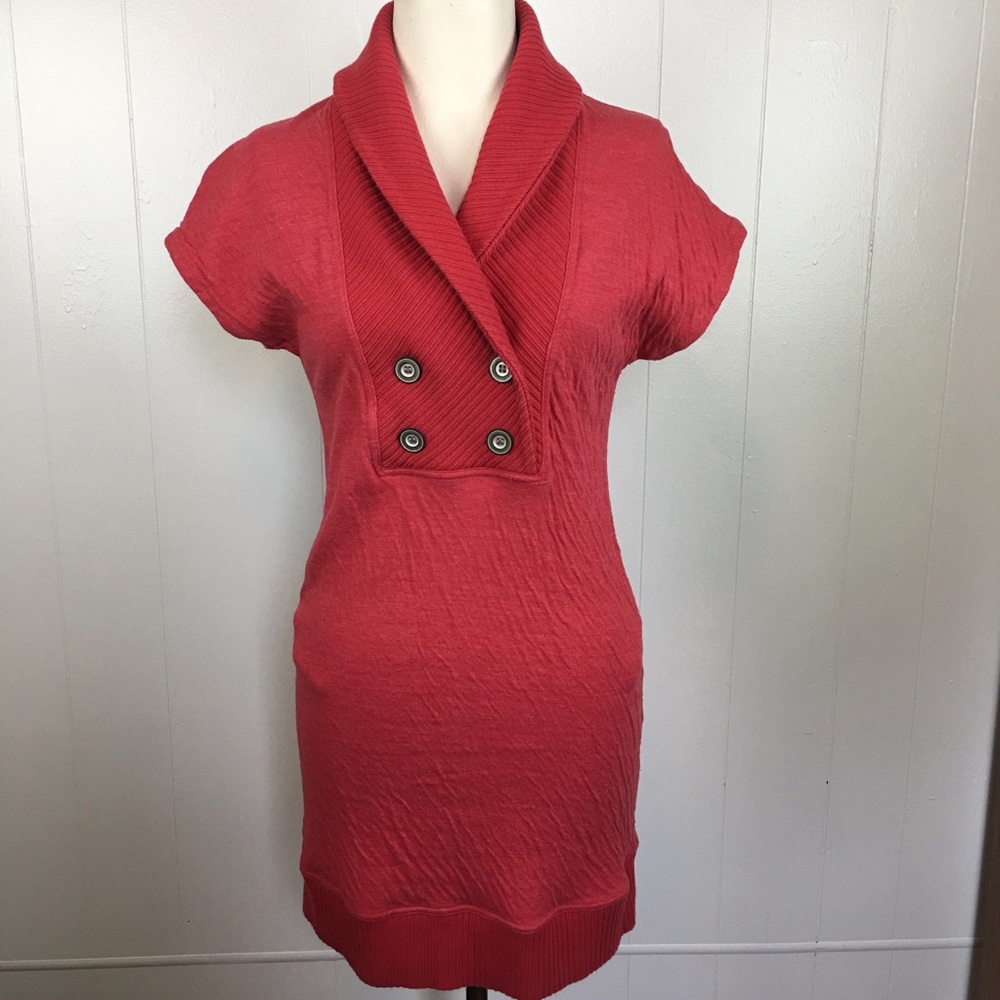 Free People Long Sweater with Cowl Neck Sz. M